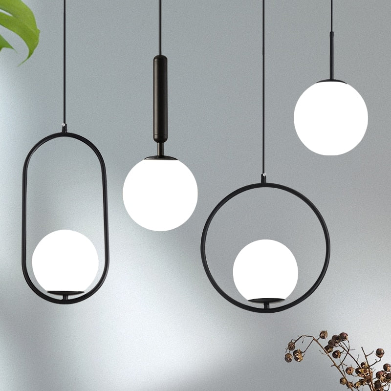 Nordic Glazen Hanglampen