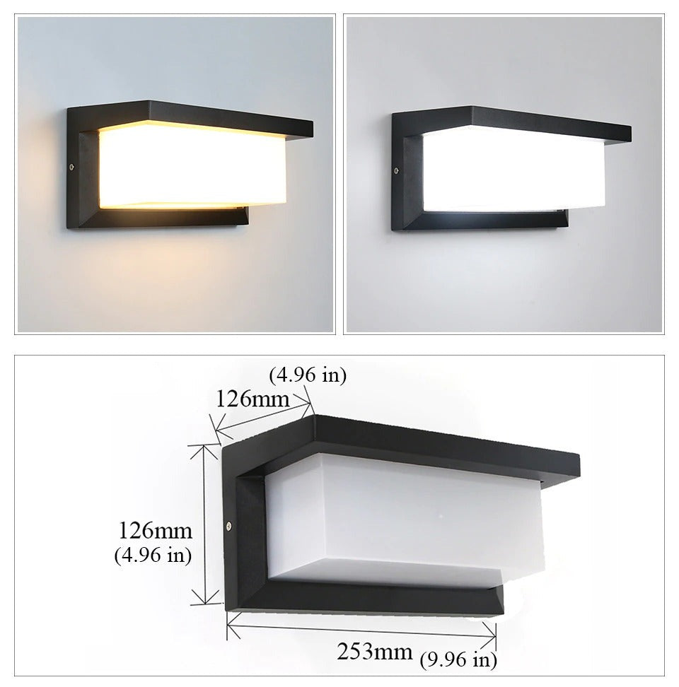 Horizontale LED Buitenlamp