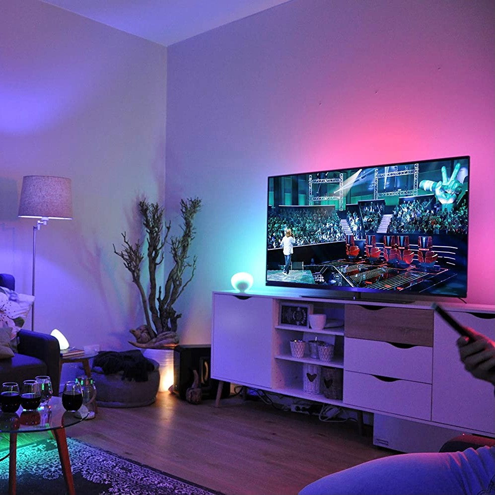 Waterdichte Kleur LED Strip – Flexibele RGB Verlichting met Afstandsbediening voor Binnen en Buiten – 5M/60 LEDs per meter