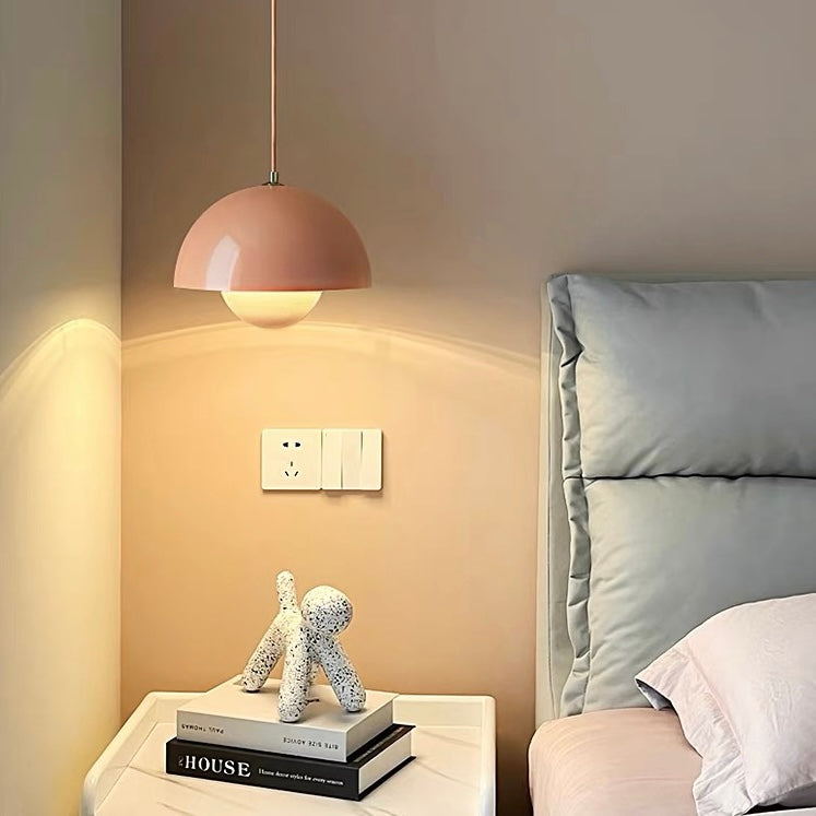 Vintage Hanglamp Meerdere Kleuren Paddenstoelvormige Hanglampen