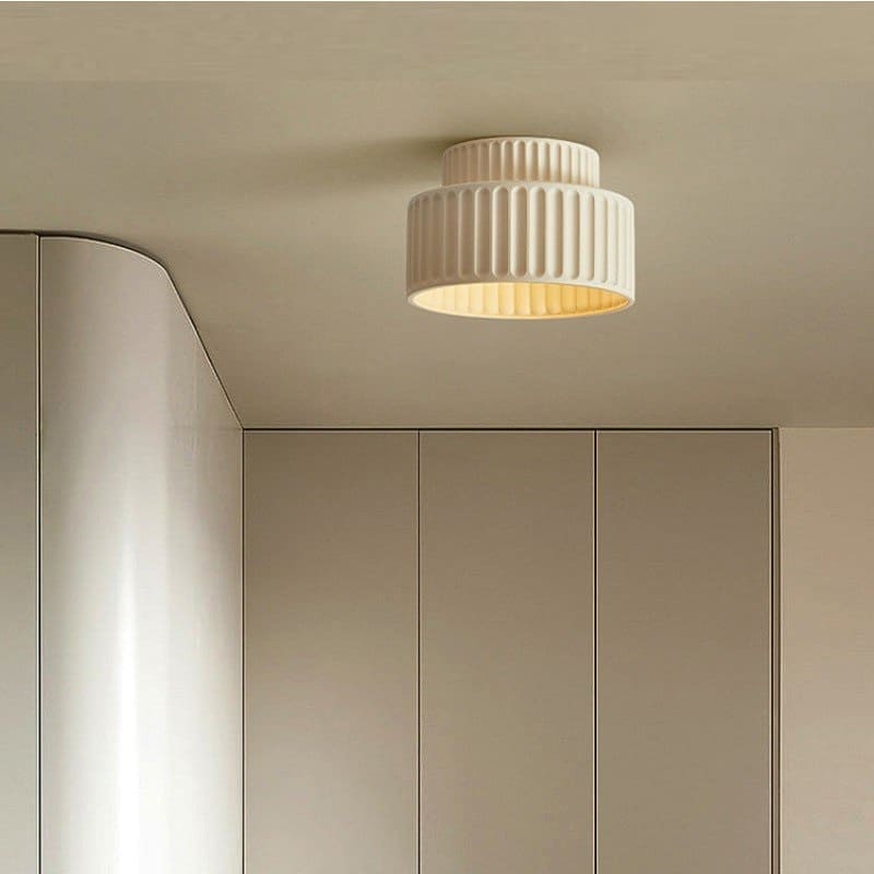 Vintage Crème Stijl Geschilderde Plafondlamp