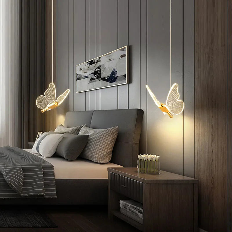 LED Vlinder Hanglampen - Uniek Design voor Creatieve Verlichting in Elke Ruimte