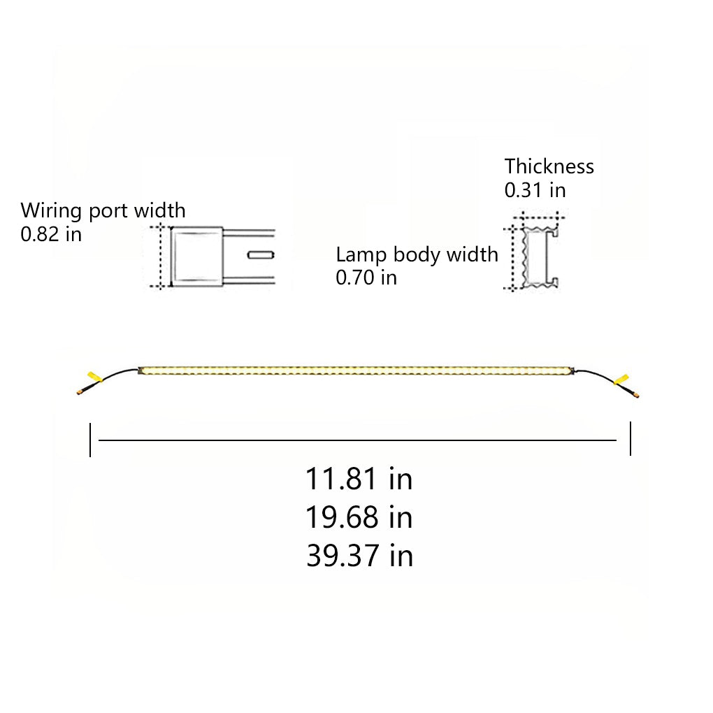 Landschapsdecoratieve Verlichting Waterdichte LED Lineaire Verlichting voor Leuning en Trappen