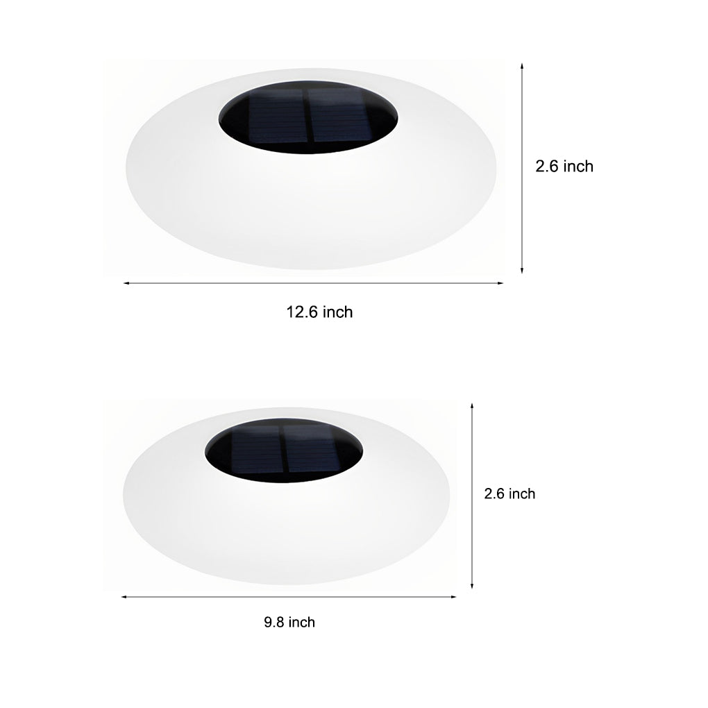 Ronde Kleurrijke RGB LED Waterdichte Solar Moderne Buitenlampen Zwembadverlichting