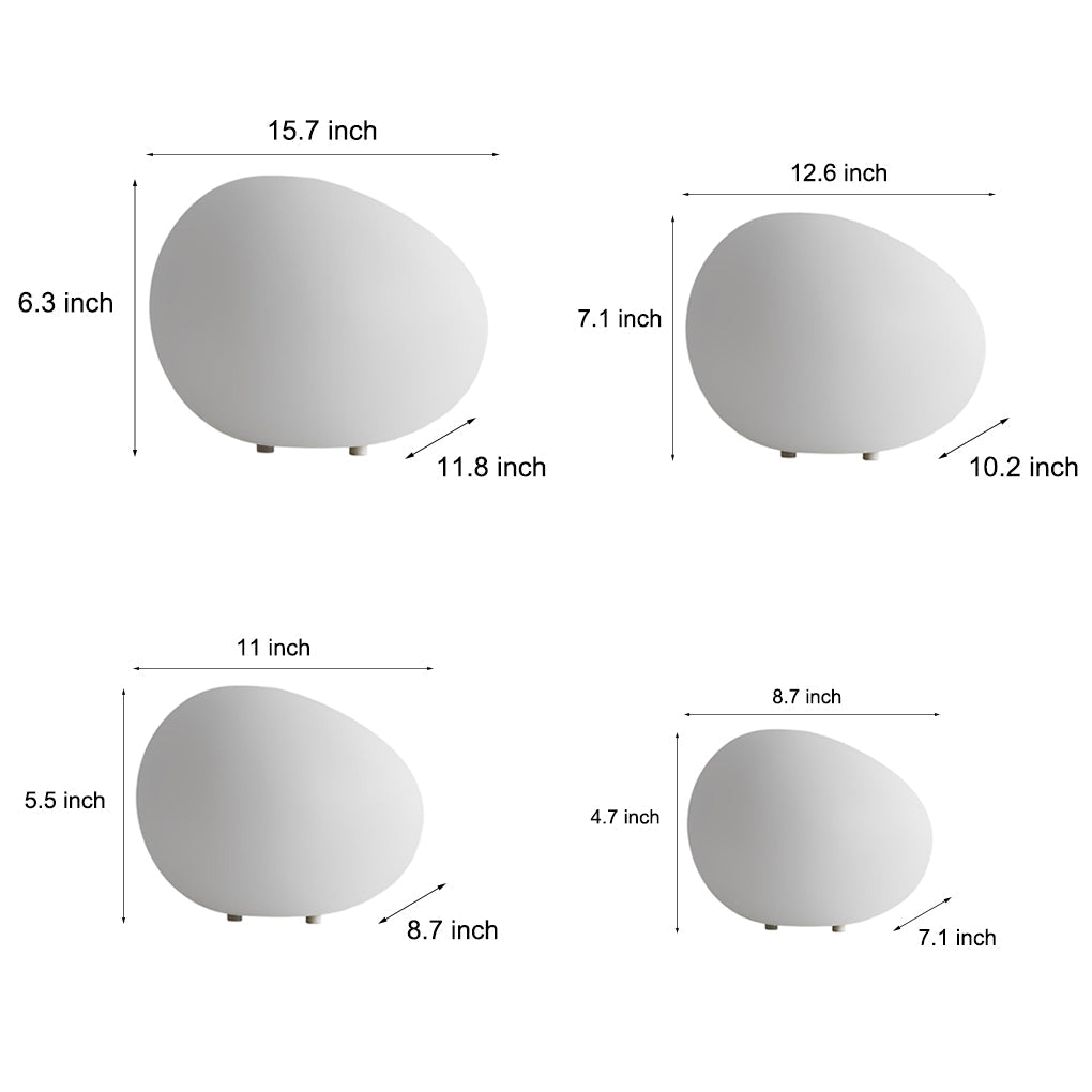 Keisteen Vormige LED 3 Stap Dimbare Moderne Buitenlampen Gazonlamp
