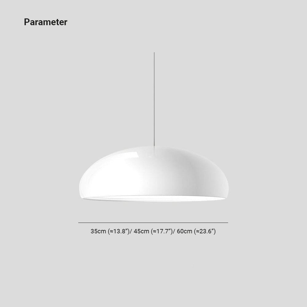 Celestia LED Hanglampen - Moderne Ronde Plafondlampen in Wit Metaal voor Slaapkamer en Woonkamer