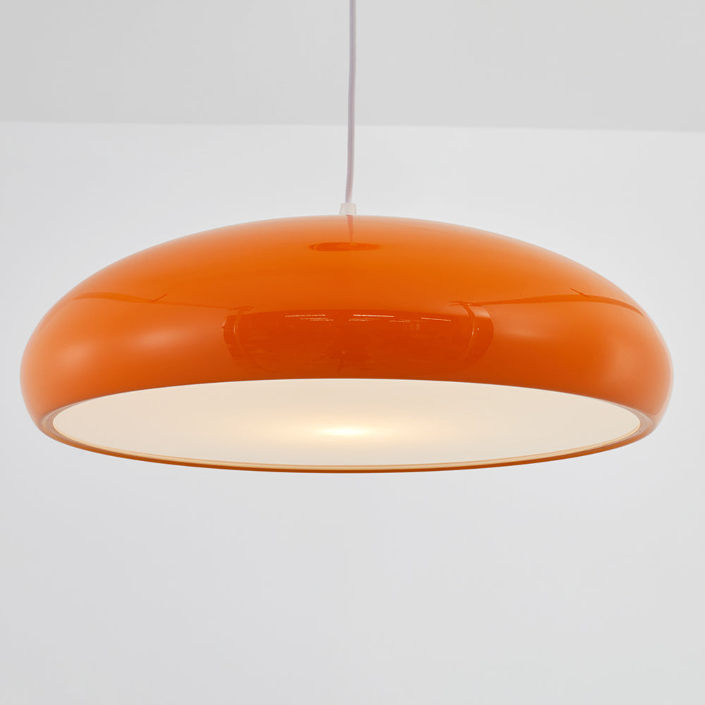Celestia LED Hanglampen - Moderne Ronde Plafondlampen in Wit Metaal voor Slaapkamer en Woonkamer