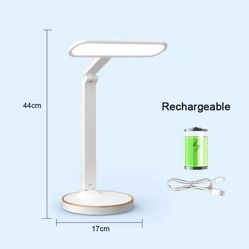 LumiTime - Multifunctionele LED-klok Tafellamp | Dimbare Bureaulamp met USB Opladen