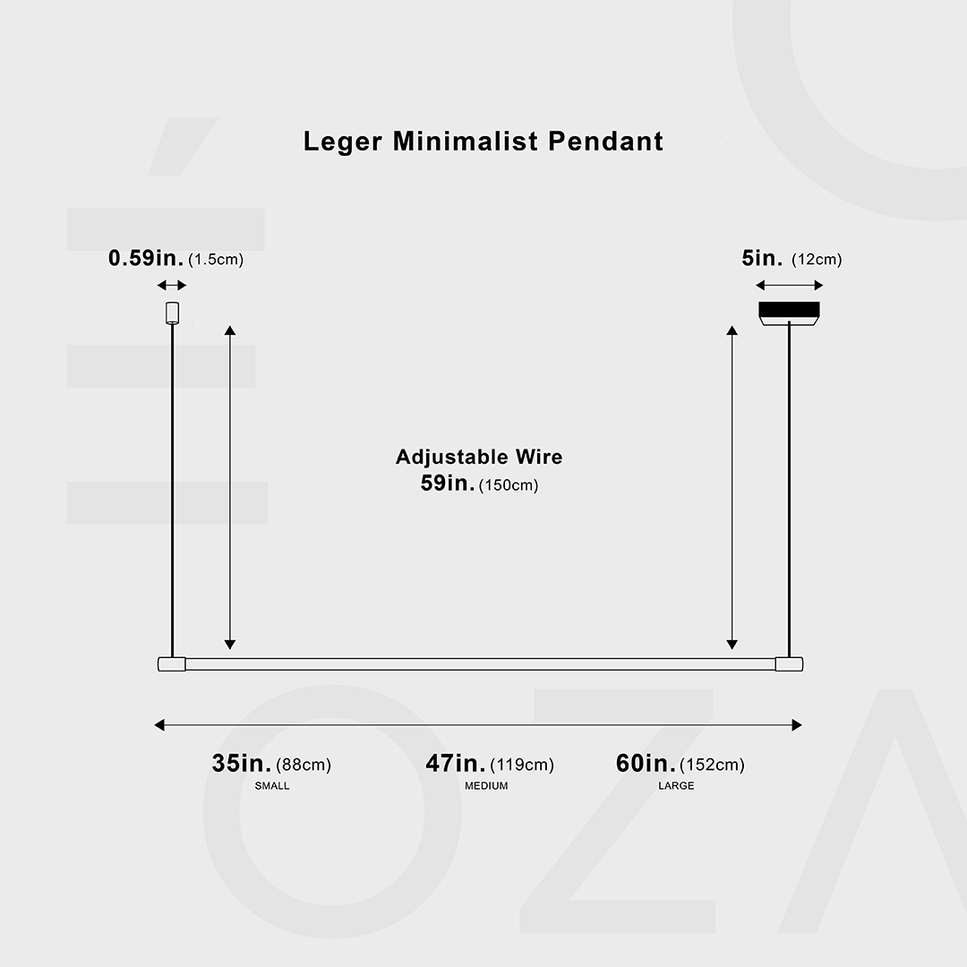 Leger Minimalistische Hanglamp