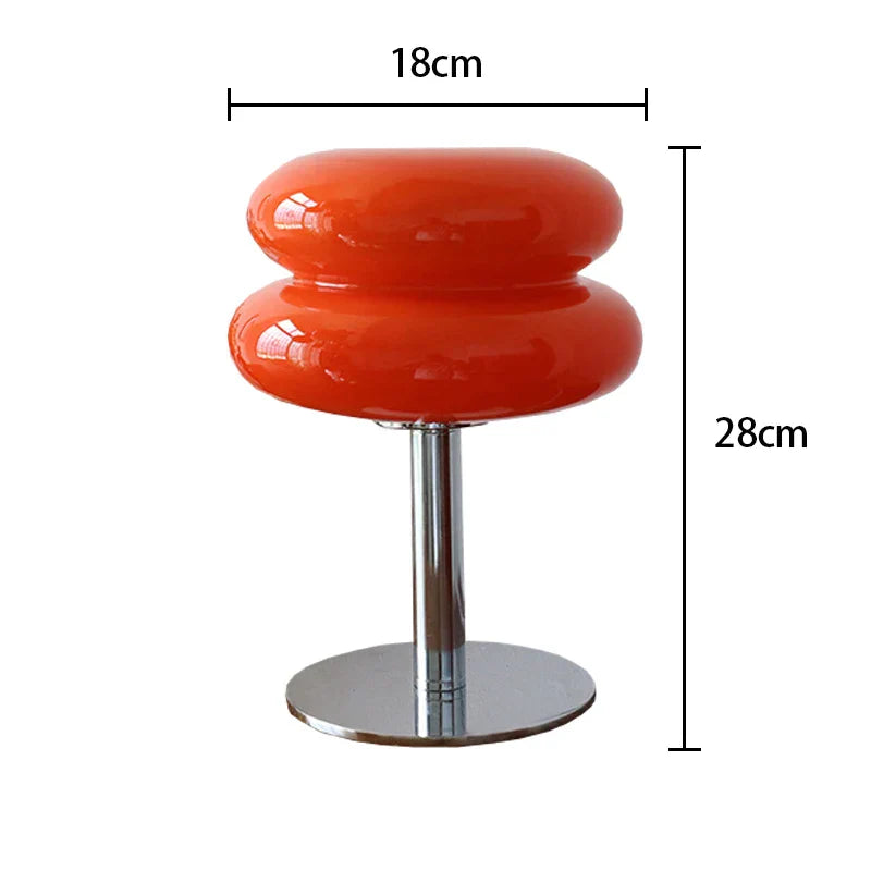 SweetGlow - Macaron Glas Tafellamp