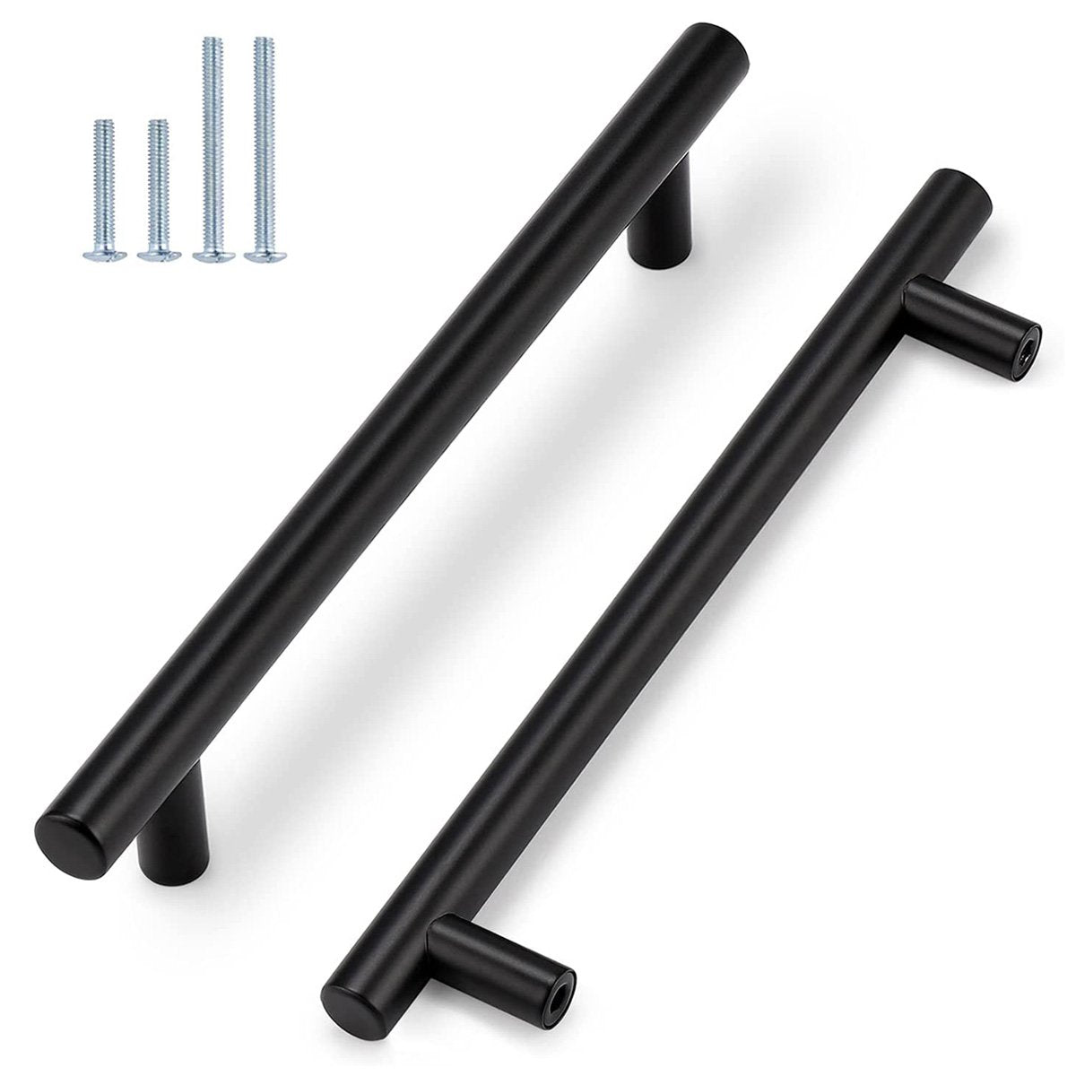 Zwarte Keukenkast Bar Handgrepen