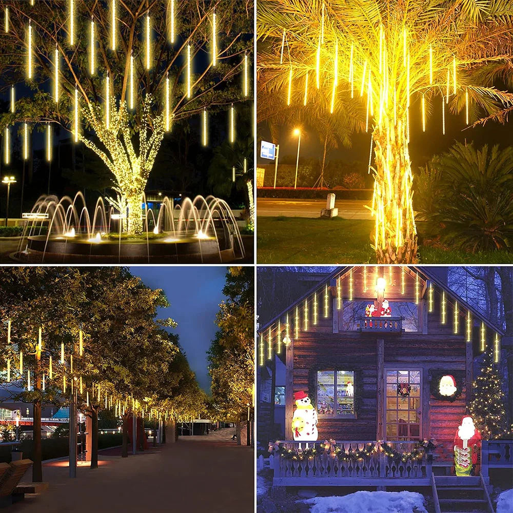 GalaxyGlow - LED Meteorverlichting voor Buiten | Weerbestendige Tuinverlichting