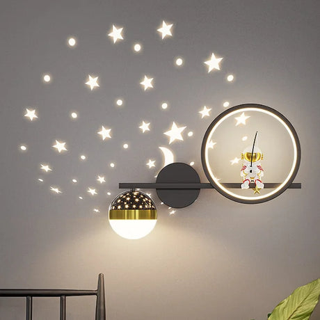 Stijlvolle Kinder Wandlamp | Rustgevende LED Verlichting voor Kinderkamer | Veilige & Kindvriendelijke Wanddecoratie