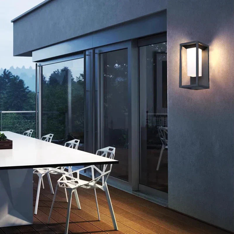 Moderne LED Wandlamp voor Buiten - LumaLine, Energiezuinig en Stijlvol, Ideaal voor Tuin en Terras