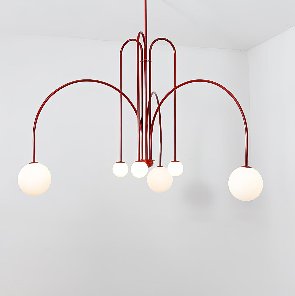 Moderne Gran Finale Hangende Kroonluchters Lange Lijn Metaal Lichtarmatuur