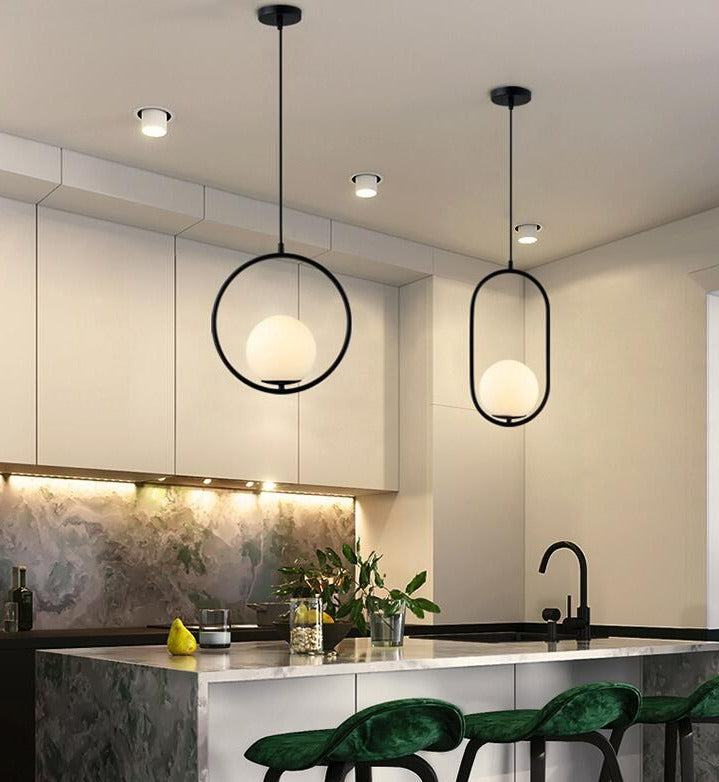 Nordic Glazen Hanglampen
