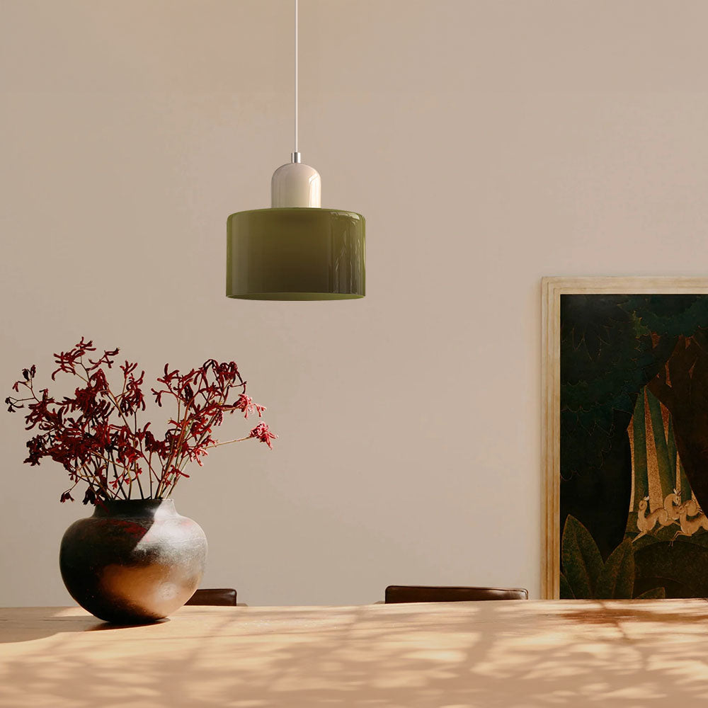 Bauhaus Kleine Glazen Hanglamp