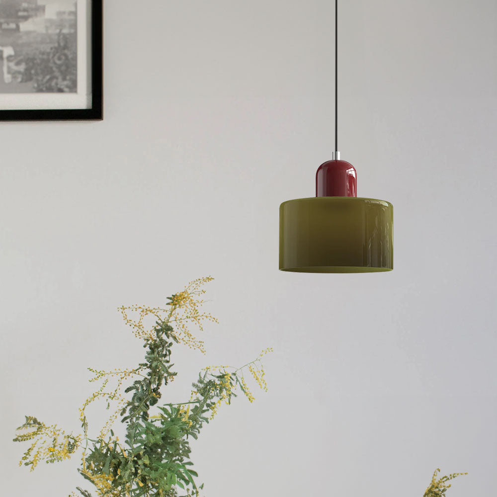 Bauhaus Kleine Glazen Hanglamp