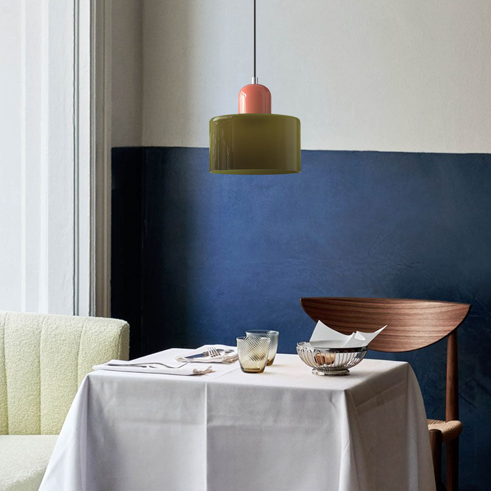 Bauhaus Kleine Glazen Hanglamp