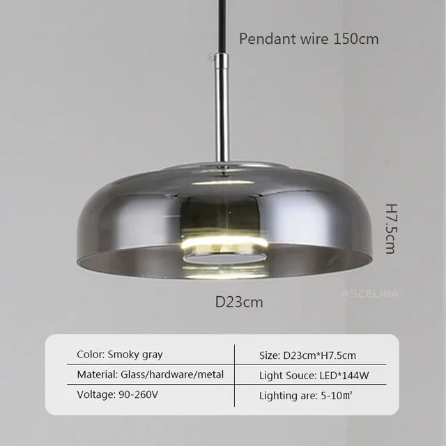 CityLuxe - Moderne LED Hanglamp voor Eetkamer en Keuken, Verstelbare Hoogte