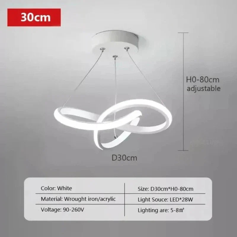 LumiWave LED Plafondlamp | Energiezuinige Designlamp voor Woonkamer, Slaapkamer & Keuken | Moderne LED Verlichting