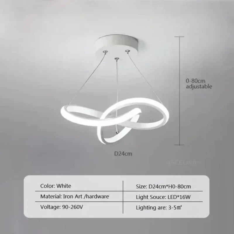 LumiWave LED Plafondlamp | Energiezuinige Designlamp voor Woonkamer, Slaapkamer & Keuken | Moderne LED Verlichting