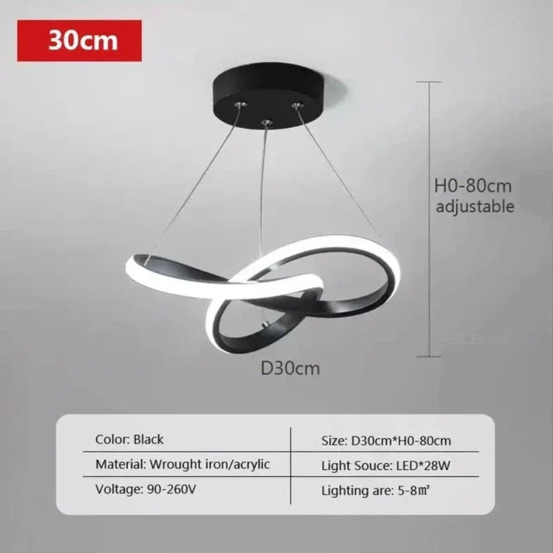 LumiWave LED Plafondlamp | Energiezuinige Designlamp voor Woonkamer, Slaapkamer & Keuken | Moderne LED Verlichting