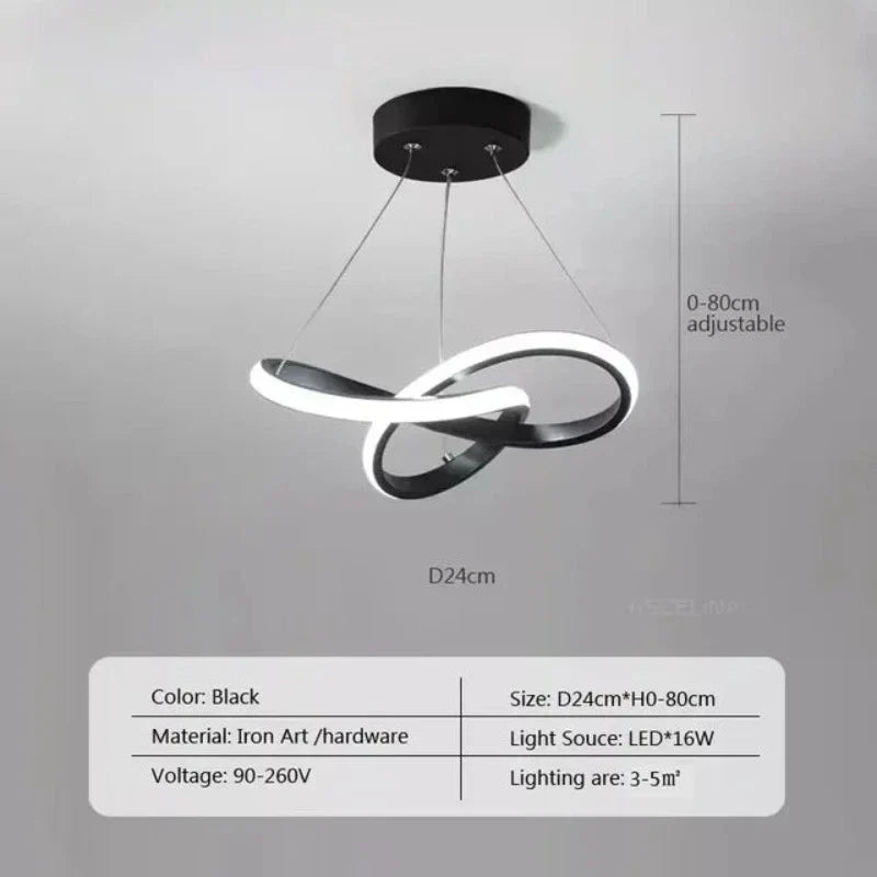 LumiWave LED Plafondlamp | Energiezuinige Designlamp voor Woonkamer, Slaapkamer & Keuken | Moderne LED Verlichting