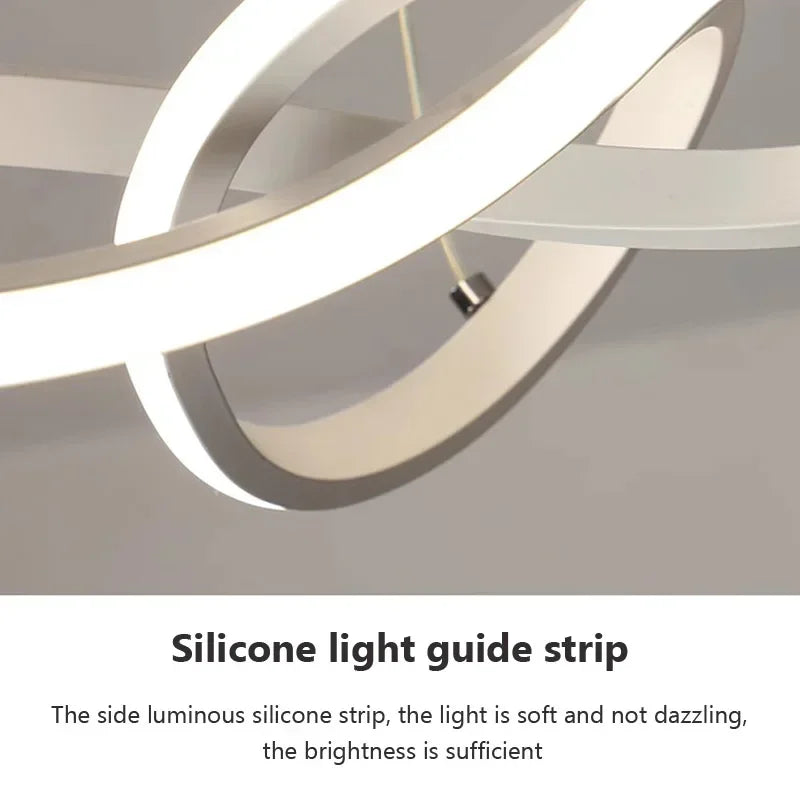 LumiWave LED Plafondlamp | Energiezuinige Designlamp voor Woonkamer, Slaapkamer & Keuken | Moderne LED Verlichting