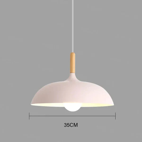 Alaric Moderne Eiken Plafondlamp