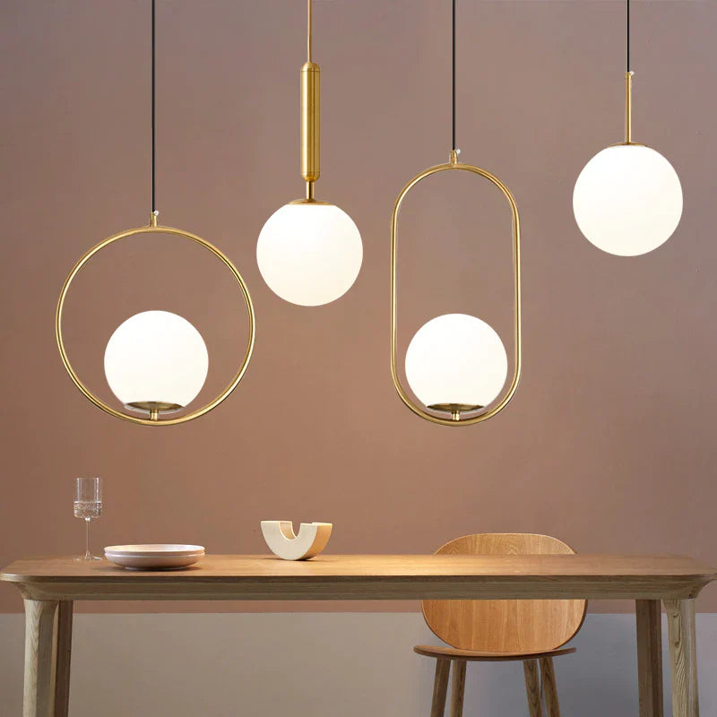 Nordic Glazen Hanglampen
