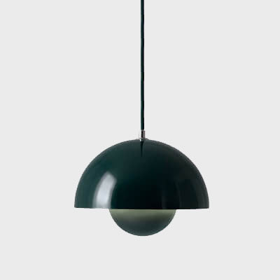 Scandinavische Hanglamp - Elegante 1-Licht Halfronde Verlichting voor Woonkamer en Slaapkamer