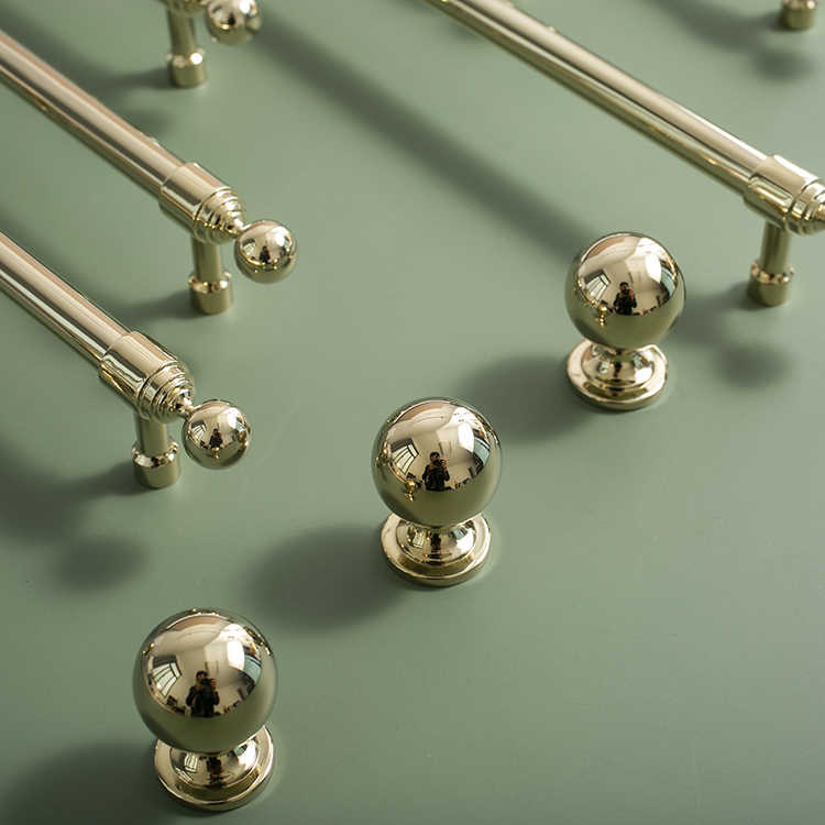 Lange Geborsteld Messing Kastgrepen en Deurgrepen