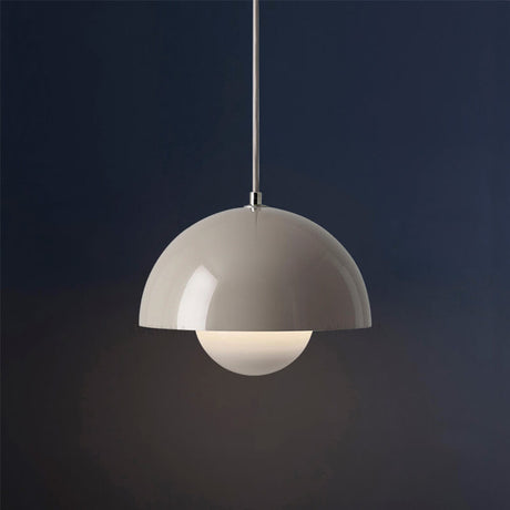 Scandinavische Hanglamp - Elegante 1-Licht Halfronde Verlichting voor Woonkamer en Slaapkamer