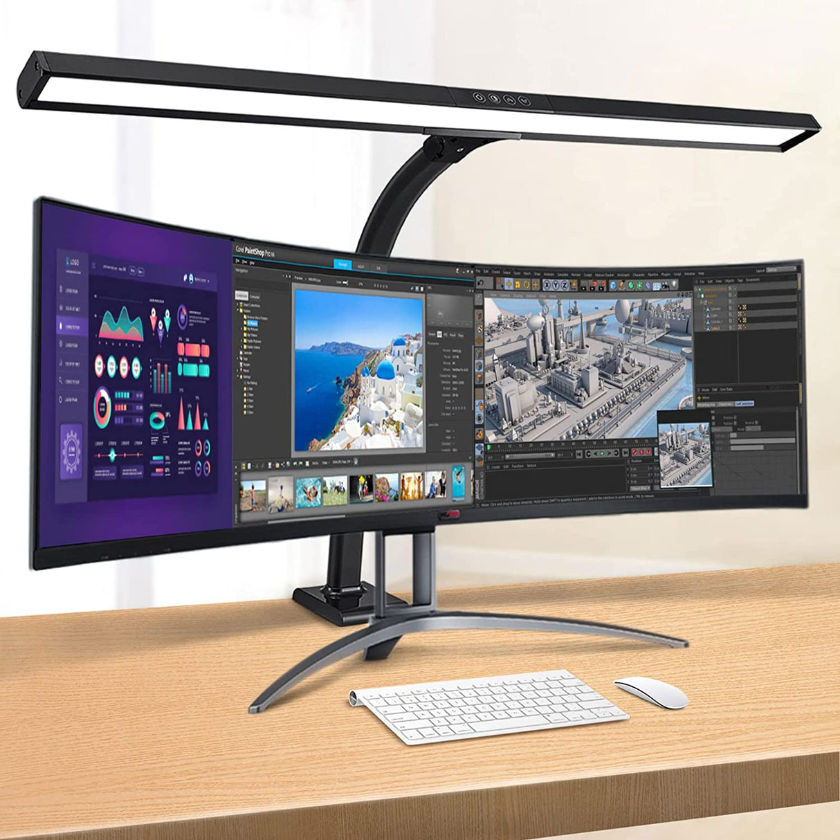 Moderne LED Klem Bureaulamp - Flexibele Verlichting voor Thuis en Kantoor