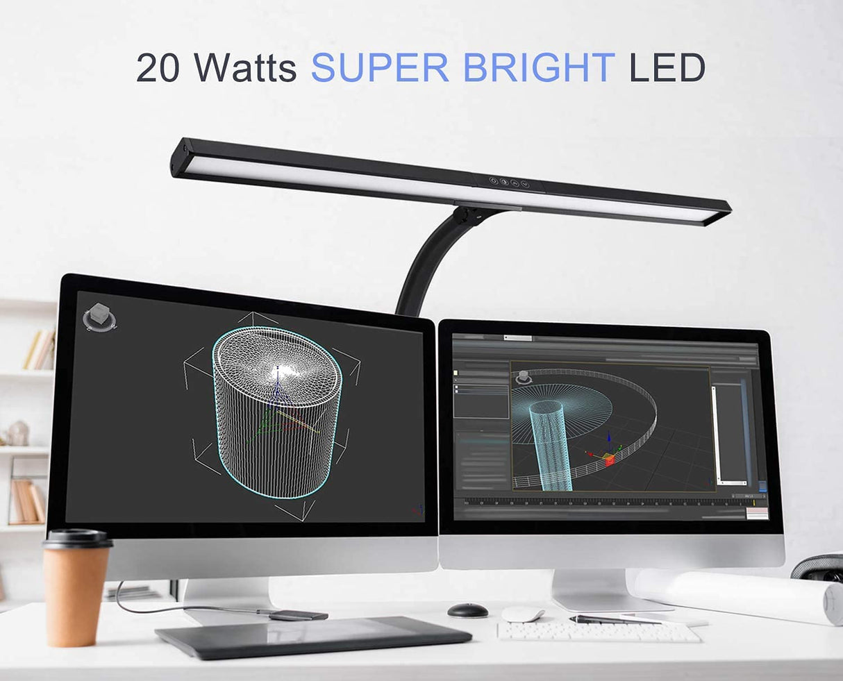 Moderne LED Klem Bureaulamp - Flexibele Verlichting voor Thuis en Kantoor
