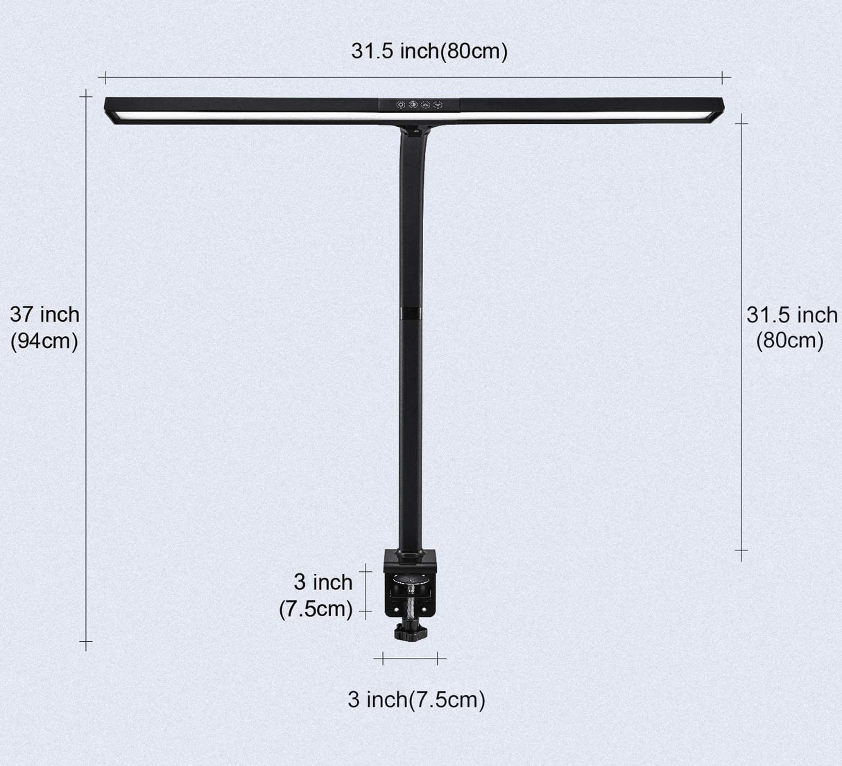 Moderne LED Klem Bureaulamp - Flexibele Verlichting voor Thuis en Kantoor
