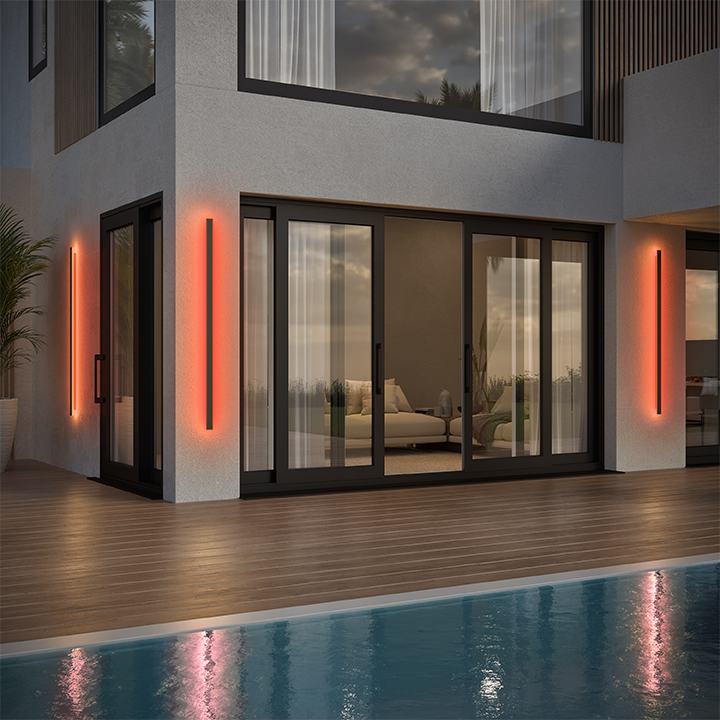 Svelte RGB Buiten Wandlamp