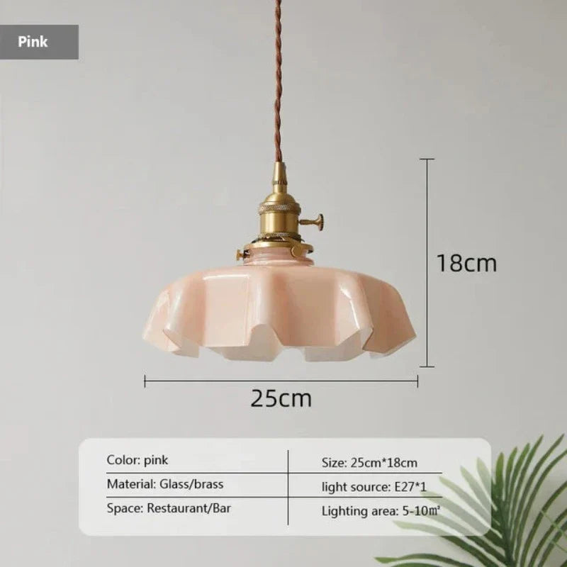 FrenchElegance - Tijdloze Messing Hanglamp met Warme Verlichting voor Klassiek Interieur