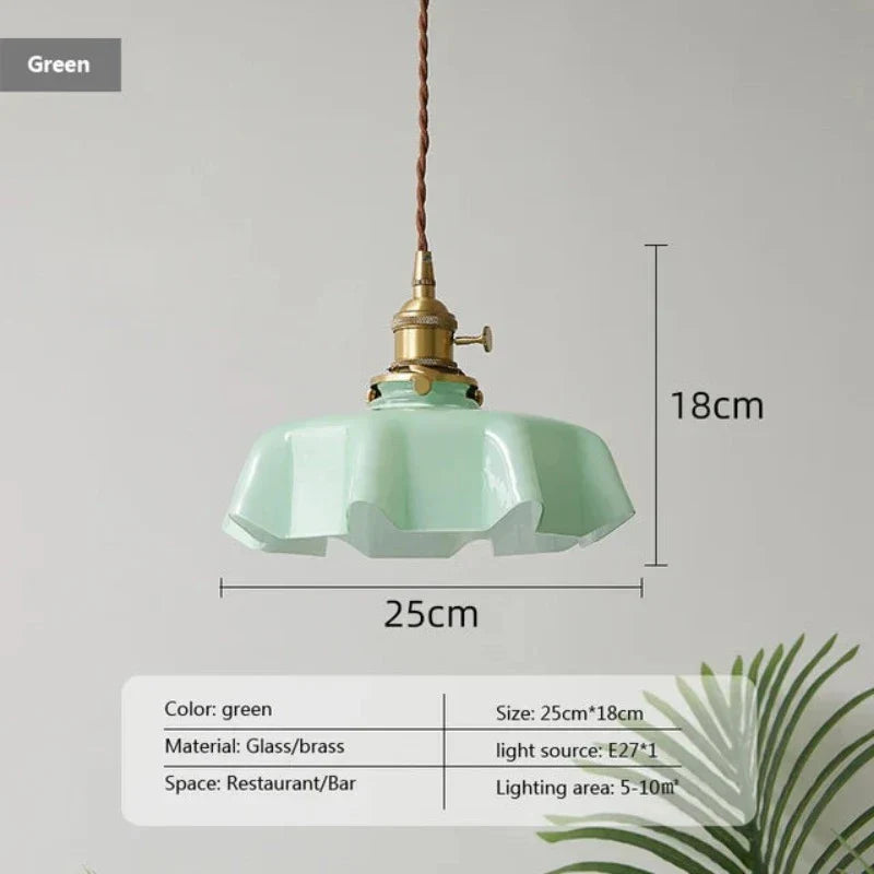 FrenchElegance - Tijdloze Messing Hanglamp met Warme Verlichting voor Klassiek Interieur