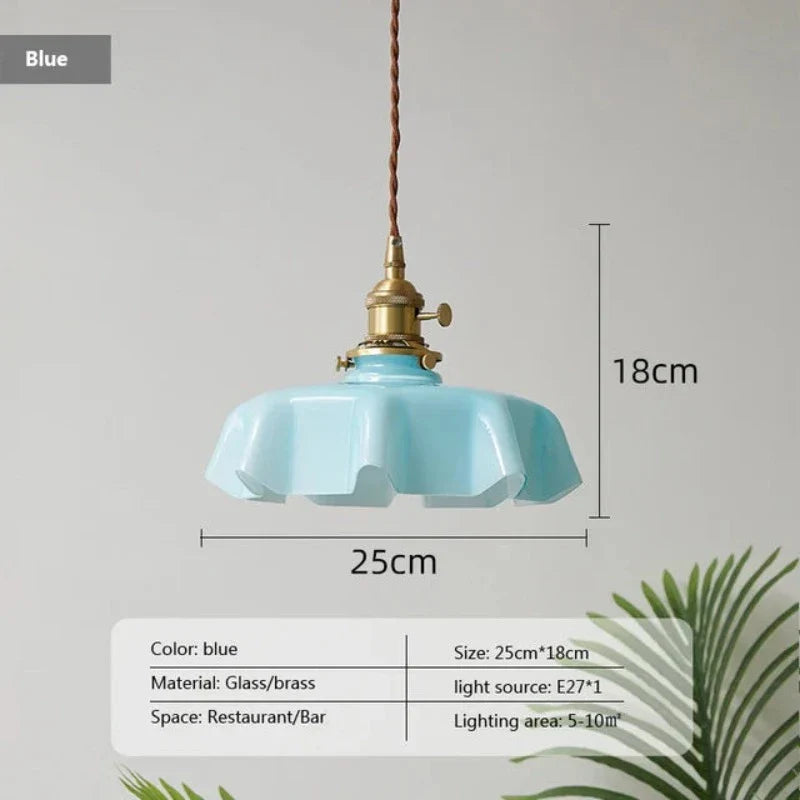 FrenchElegance - Tijdloze Messing Hanglamp met Warme Verlichting voor Klassiek Interieur