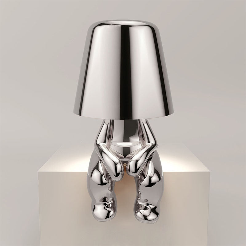 Moderne Tafellamp GloedHeld – Warme LED Verlichting voor Woonkamer & Slaapkamer | Stijlvol & Functioneel