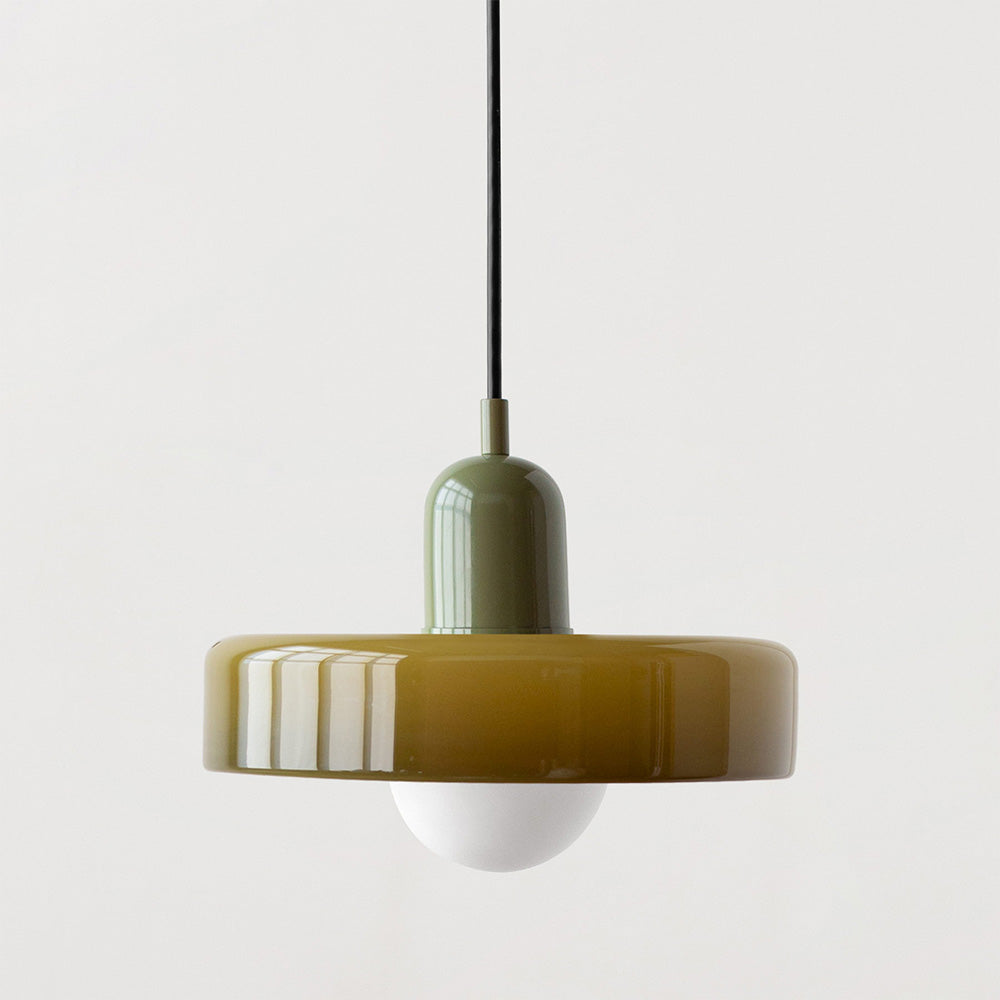 2 Hoofden Moderne Bauhaus Glazen Hanglamp
