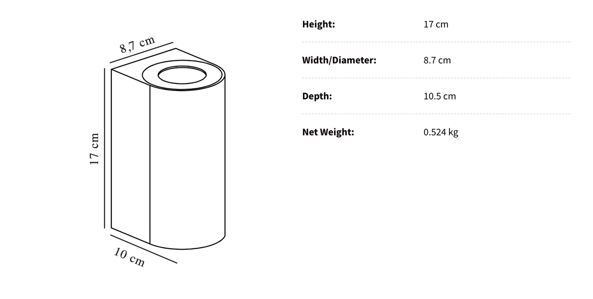 Moderne Canto Maxi 2 Buitenwandlamp