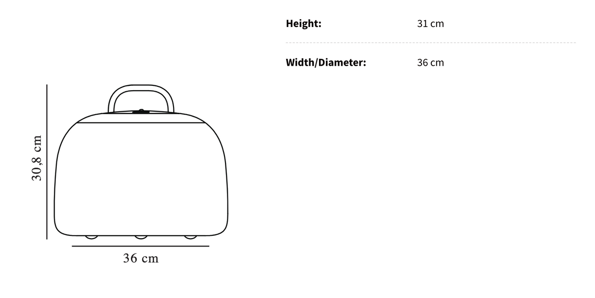 Oplaadbare Kettle 36 Lamp met Verstelbare Helderheid