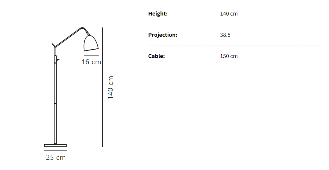 Nori Vloerlamp Modern Elegant Design