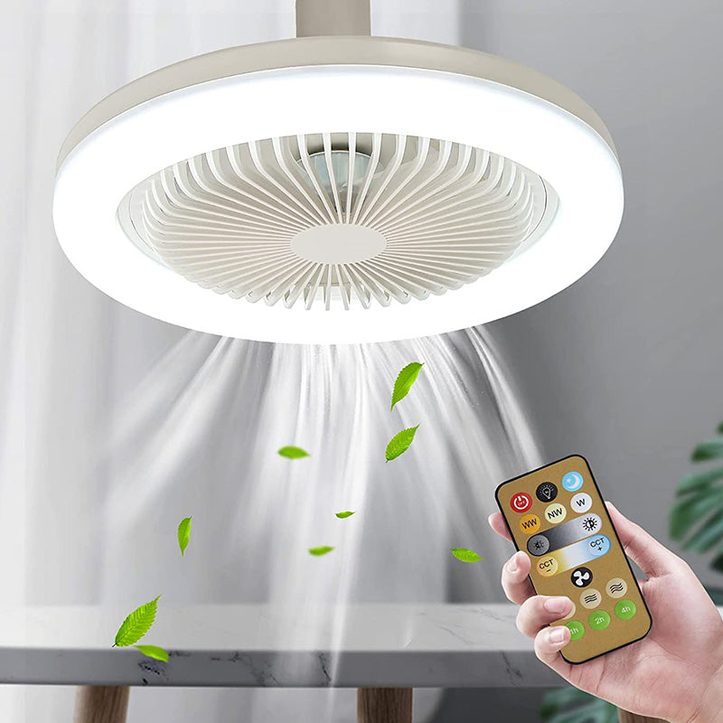 Energiezuinige Plafondventilator met LED Licht & Afstandsbediening | Geschikt voor Elke Lampfitting