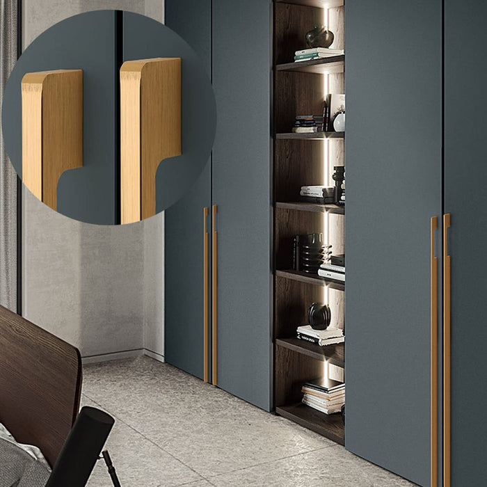 Gouden Kastgrepen Kleine, Middelgrote en Grote Deurhendels Ladegrepen