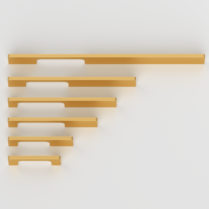 Gouden Kastgrepen Kleine, Middelgrote en Grote Deurhendels Ladegrepen