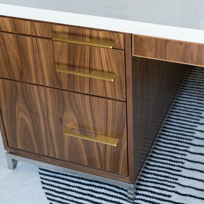 Gouden Kastgrepen Kleine, Middelgrote en Grote Deurhendels Ladegrepen